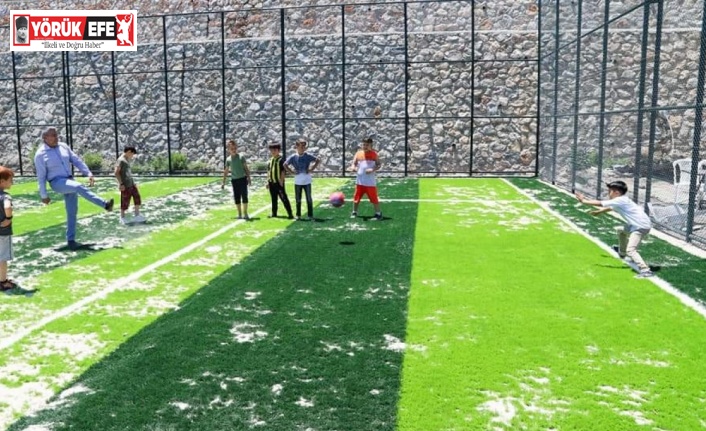 Başkan Güler, Ilıdağlı çocuklarla ter döktü