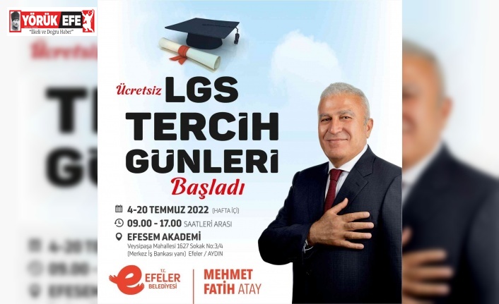 EFESEM’de tercih günleri başlıyor