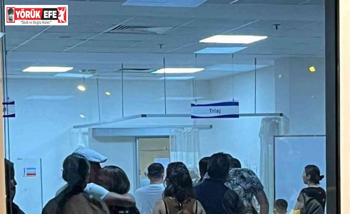 Kuşadası’nda Bayram’da hastanede uzun kuyruklar oluştu