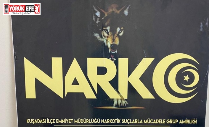 Kuşadası’ndaki uyuşturucu tacirleri narkotik köpeği Honaz’a takıldı