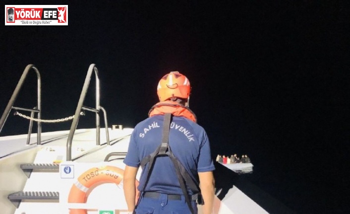 Mobil radarın tespit ettiği 24 düzensiz göçmen yakalandı