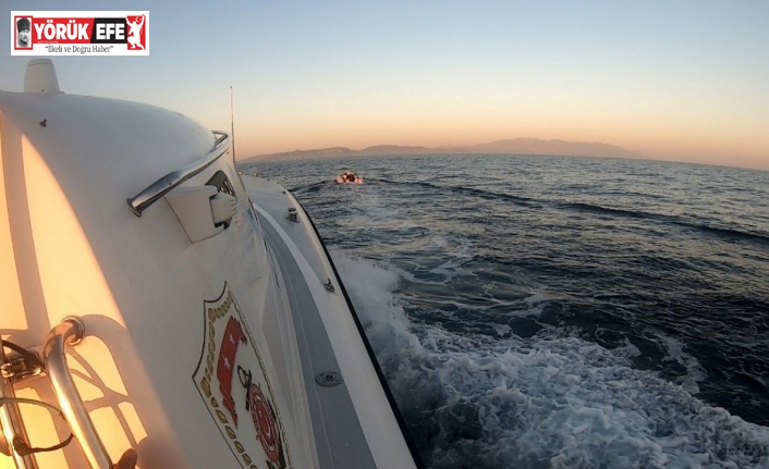 Mobil radarın tespit ettiği 28 düzensiz göçmen yakalandı