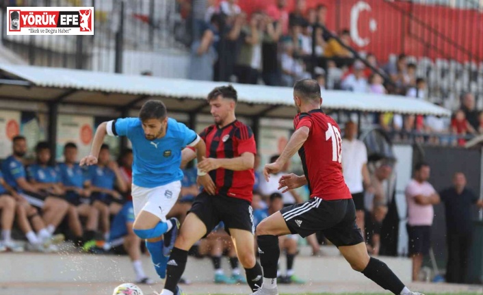 Nazilli Belediyespor ilk hazırlık maçında sahadan galibiyet ile ayrıldı