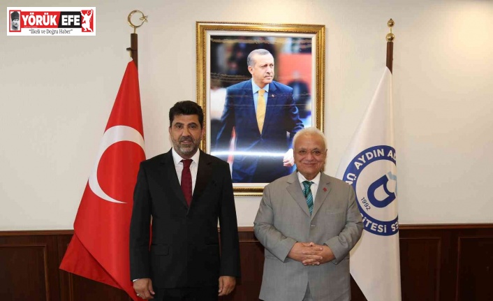 ADÜ Rektörü Aldemir, Kültür ve Turizm Eski Bakanı Atilla Koç’u ağırladı