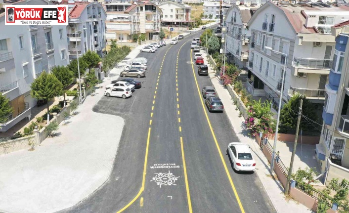 Aydın Büyükşehir Belediyesi Didim yollarını yeniledi
