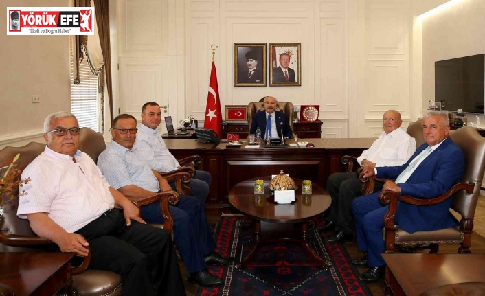 Aydın Ticaret Borsası yönetimi, İzmir Valisi Köşger ile görüştü