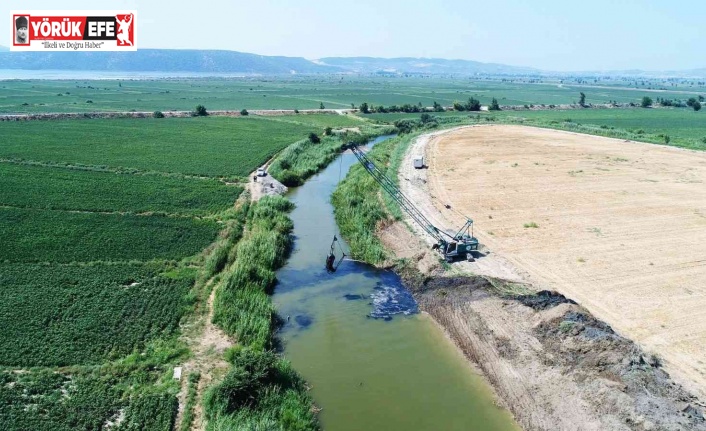 Azmak yatağında çalışmalar devam ediyor