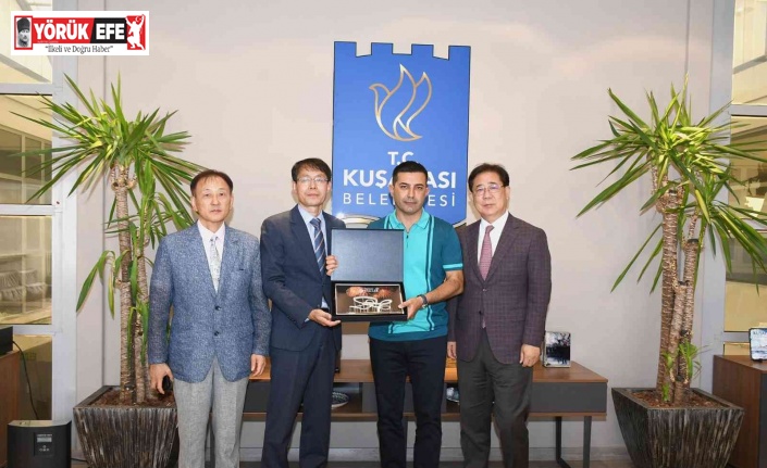 Başkan Günel, Pohang Belediyesi heyetini ağırladı