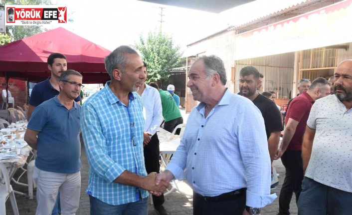 Başkan Öndeş, sanayi esnafıyla kahvaltıda bir araya geldi