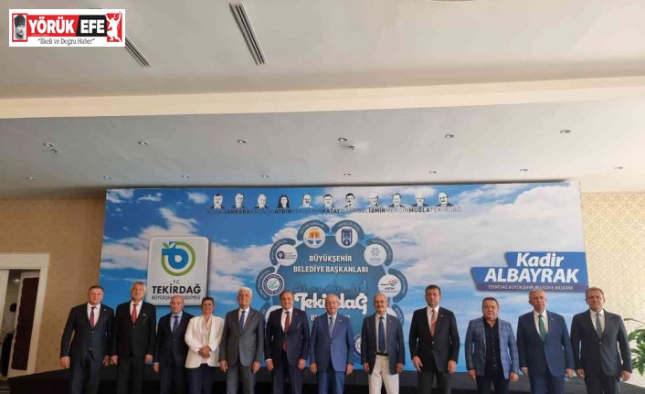 CHP’li belediye başkanları Tekirdağ’da toplandı