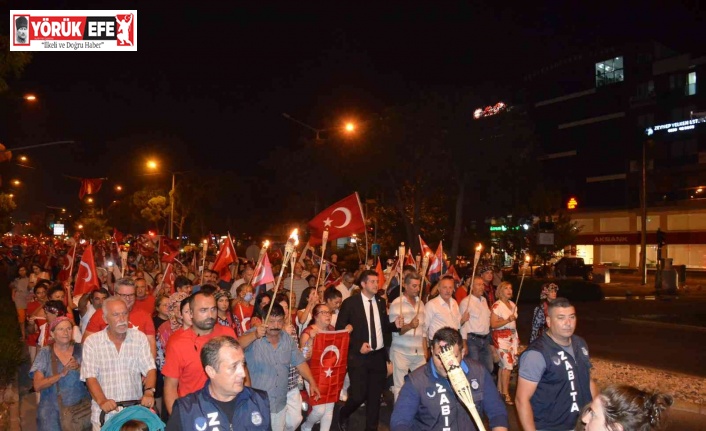 Didim Belediyesi 30 Ağustos’u yürüyüş ve etkinliklerle kutladı