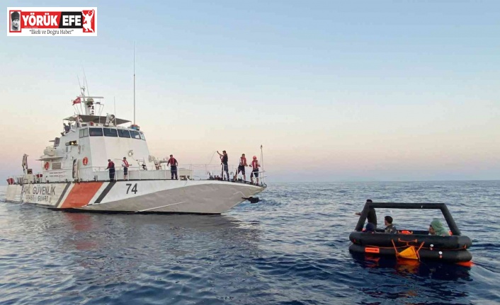 Didim’de 5 düzensiz göçmen kurtarıldı