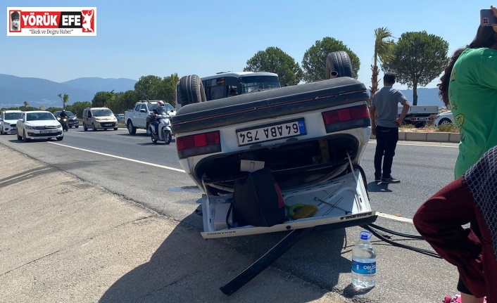 Didim’de trafik kazası: 2 yaralı
