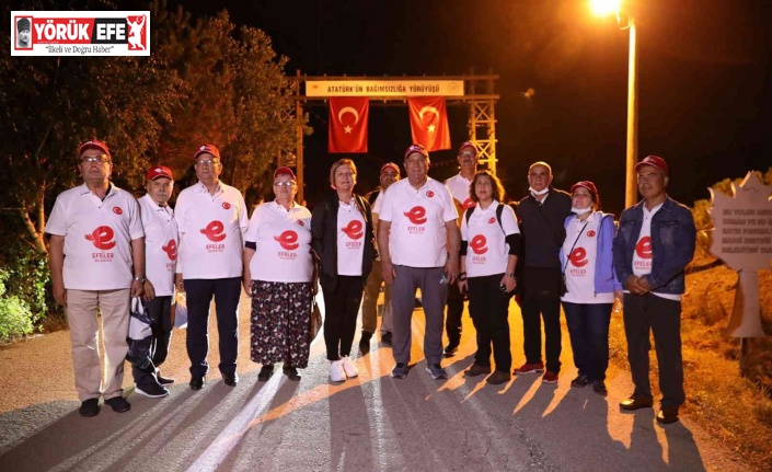 Efeler zafer için yürüdü