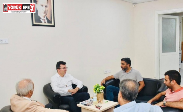 Kaymakam Şahin’den AGC’ye veda ziyareti