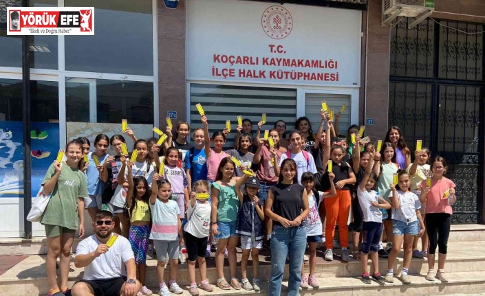 Koçarlı’da ’Kütüphanede Dünya Var’ hayata geçirildi