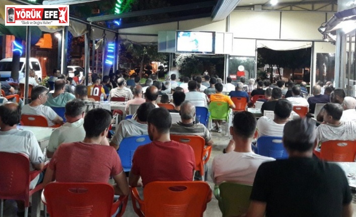 Köşk’te futbolseverleri sevindiren uygulama