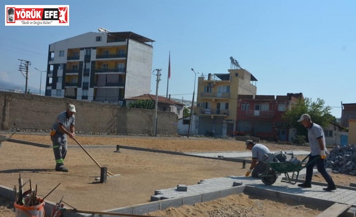 Köşk’te yeşil alanlar yükleniyor