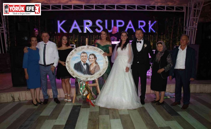 Sanatçı ruhlu baba Gülpınar’dan dünyaevine giren kızına duygulandıran hediye