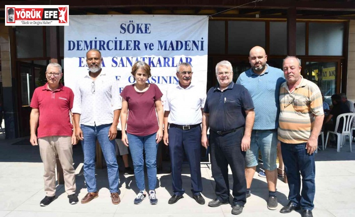 Söke Demirciler Odası aşure ve tavuklu pilav geleneğini bozmadı