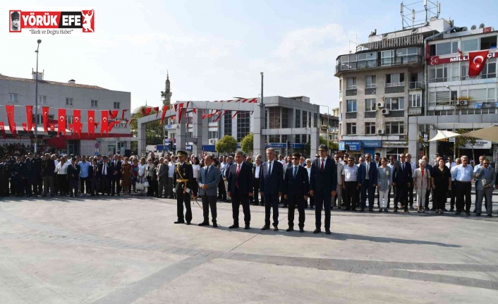 Söke’de 30 Ağustos Zafer Bayramı törenlerle kutlandı