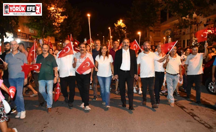 Söke’de 30 Ağustos Zafer Yürüyüşü yapıldı