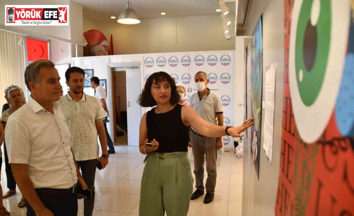 Söke’de Grafik ve İllüstrasyon Sergisi açıldı