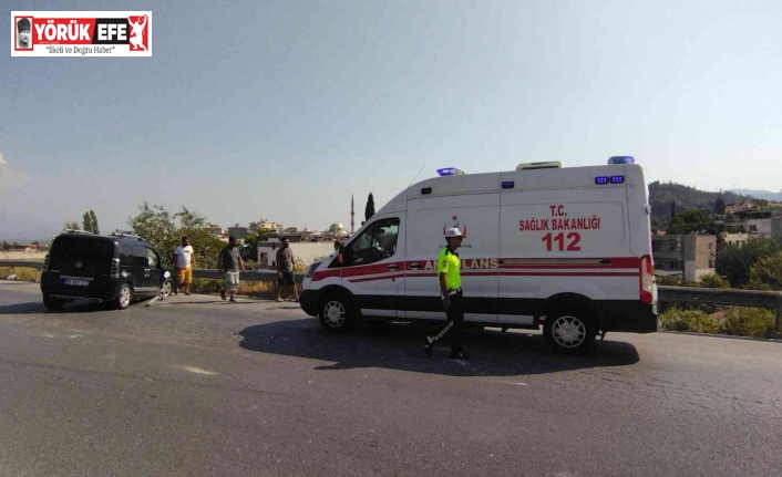 Söke’de trafik kazası: 2 Yaralı