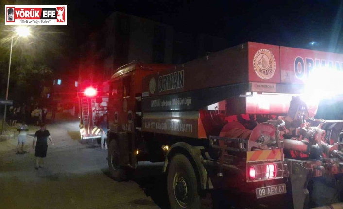 Söke’de yangın: 2 kişi hastaneye kaldırıldı