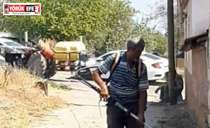 Sultanhisar Belediyesi ilgilenmeyince sorunu çözmek vatandaşlara kaldı