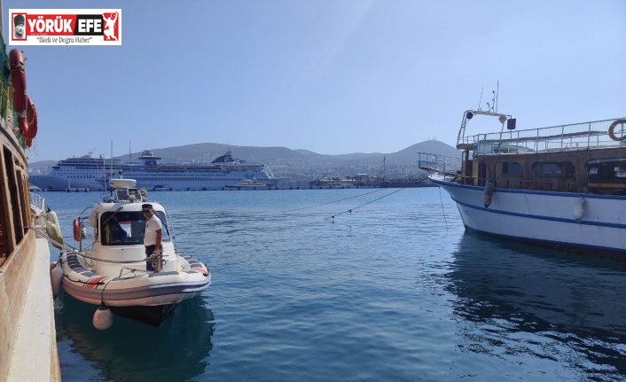 Teknenin pervanesi ayağını kopardı