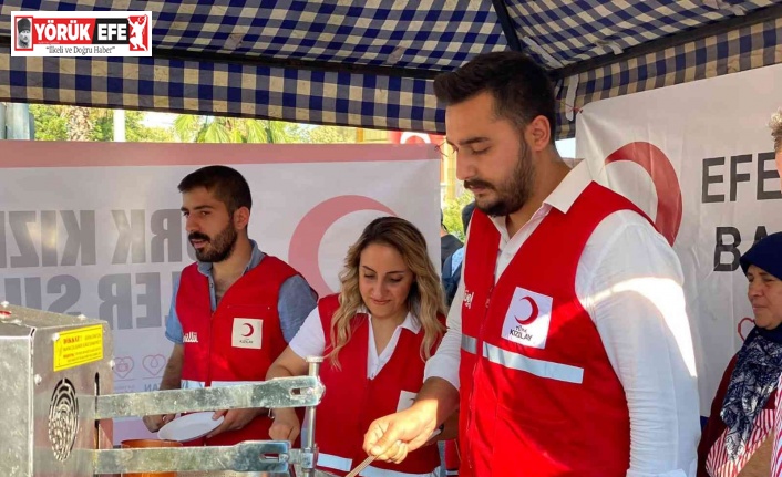 Türk Kızılay Efeler Şubesi’nden lokma hayrı