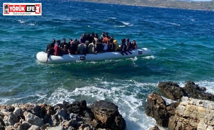 Aydın’da 49 düzensiz göçmen kurtarıldı
