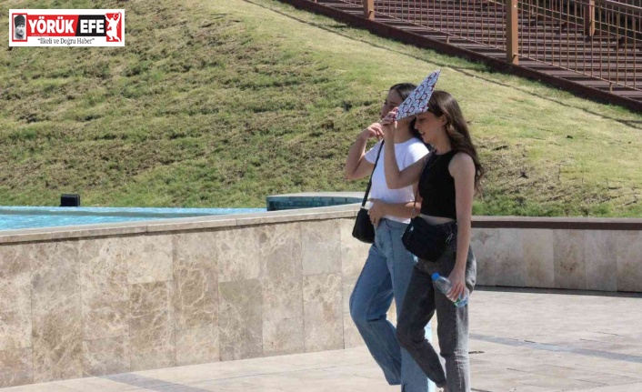 Aydın’da Eylül sıcakları vatandaşları bunaltıyor