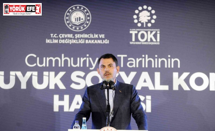 Aydın’da sosyal konut projesinin temel atma töreni 25 Ekim’de gerçekleştirilecek