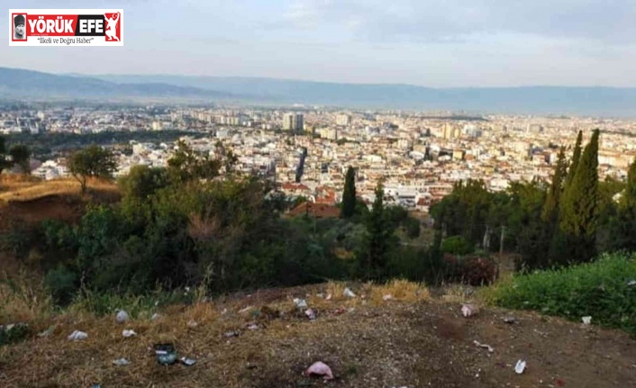 Aydın’ın en güzel alanlarından biri olan Aytepe varyantı çöplüğe döndü