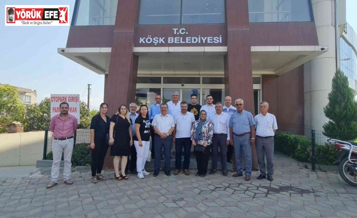 Başkan Özmen ve Başkan Güler’den Köşk’teki kutlamalara davet