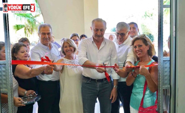 Didim Belediyesi kursiyerlerinin sergisi Akbük’te açıldı