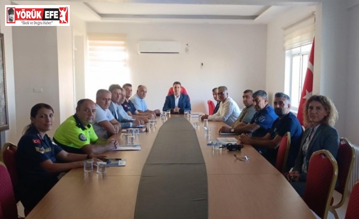 Didim’de ’okul güvenliği’ toplantısı yapıldı