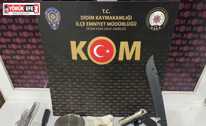 Didim’de uyuşturucu tacirine göz açtırılmadı