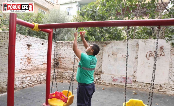 Efeler’in parkları yenileniyor