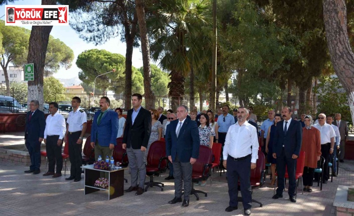 Germencik’te ilk ders zili çaldı