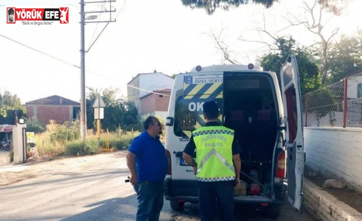 Kuşadası’nda okul servisleri denetlendi, öğrenciler bilgilendirildi