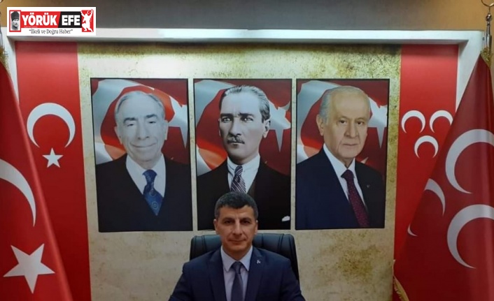 MHP İlçe Başkanı Akalın, Başbuğ Türkeş’in adının parka verilmesine engel olan İYİ Partililere tepki