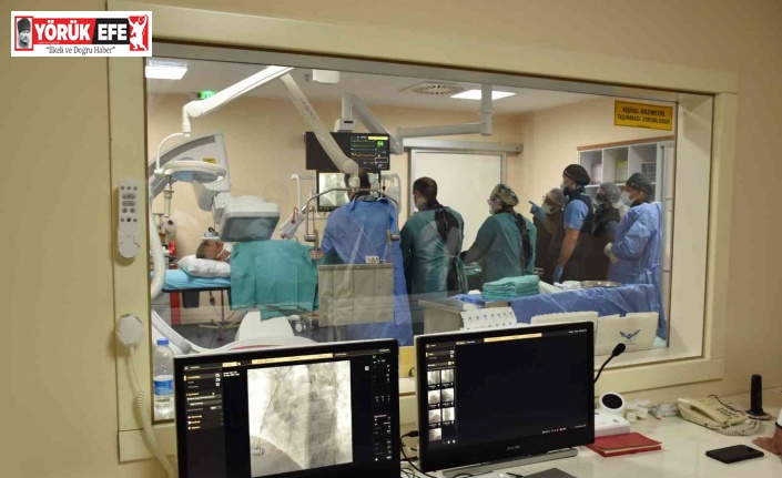 Nazilli Devlet Hastanesi’nin anjiyo hayali gerçek oldu