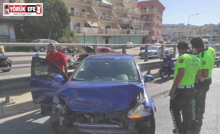 Ölüm virajında facia ucuz atlatıldı