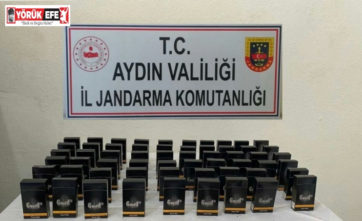 Söke’de 1340 adet bandrolsüz sigara ele geçirildi