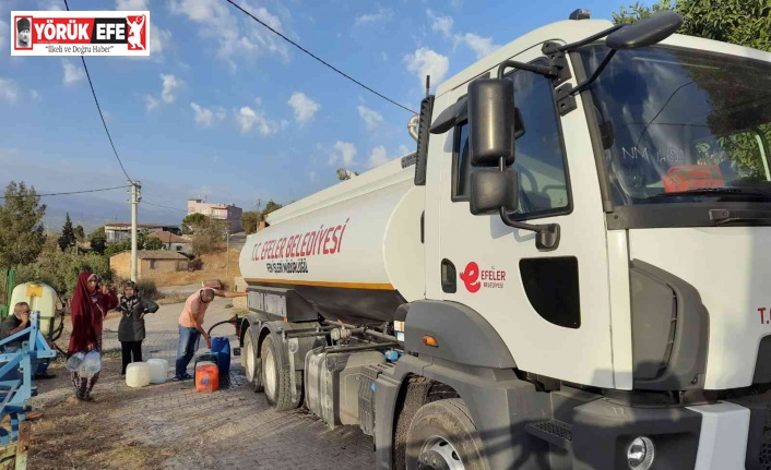 Susuz kalan mahallenin imdadına Efeler Belediyesi koştu