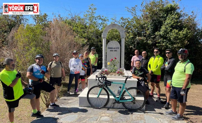 Yörük Ali Efe için pedalladılar
