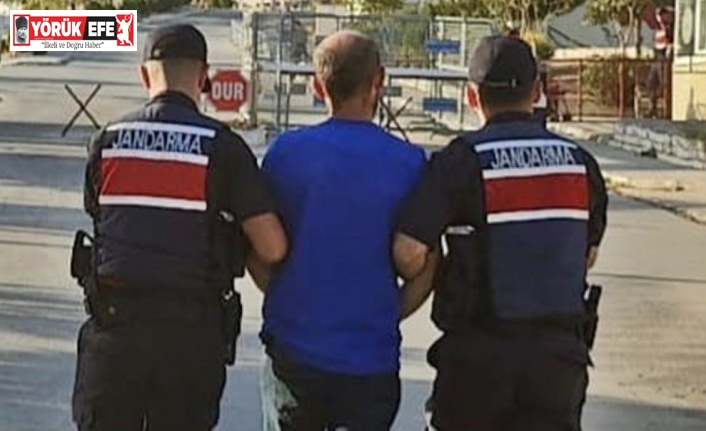 22 yıl kesinleşmiş hapis cezası ile aranan şahıs jandarmaya takıldı